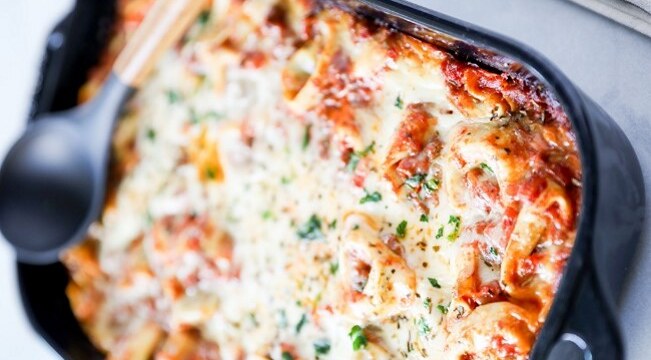 Baked Tortellini “Lasagna”