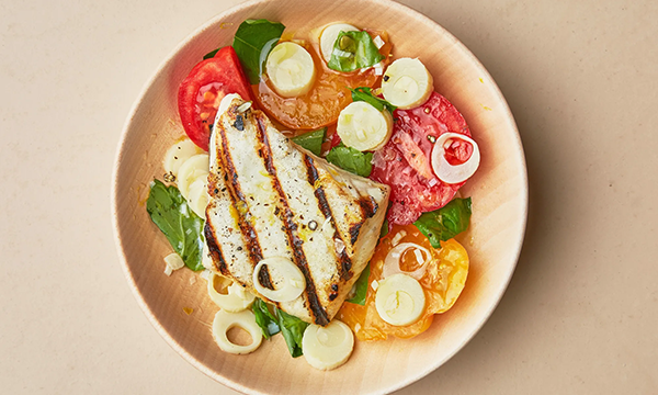 Summer Grilled Halibut