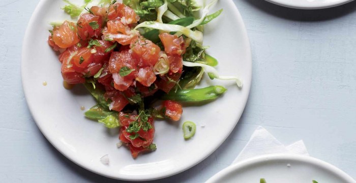 Spicy Salmon Tartare