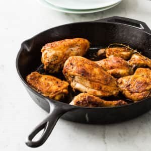 Cast Iron Baked Chicken