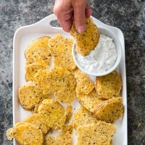 Crispy Parmesan Potatoes