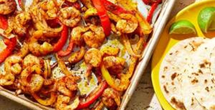 Shrimp Fajitas