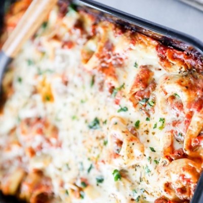 Baked Tortellini Lasagna