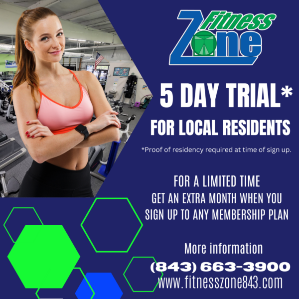 Fitness Zone 5 day free trial